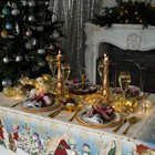 Набор столовый «Christmas time»: скатерть 150х220см +/-3см с ГМВО, салф.40х40см-12шт, хл100% - Фото 3