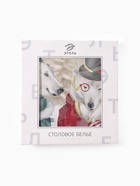 Скатерть новогодняя «Этель» Winter holidays d=220 см ±3 см с ГМВО, 100% хлопок, саржа 190 г/м² - Фото 13