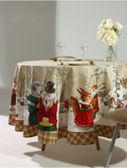 Скатерть новогодняя «Этель» Winter holidays d=220 см ±3 см с ГМВО, 100% хлопок, саржа 190 г/м² - фото 59757012