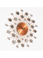 Часы настенные, интерьерные, большие «Палекка», плавный ход, d=40 см, циферблат d=13 см 4388691