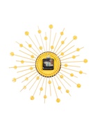 Часы настенные, серия: Ажур, "Сухан", плавный ход, d-40 см, циферблат 13 см - фото 60780826