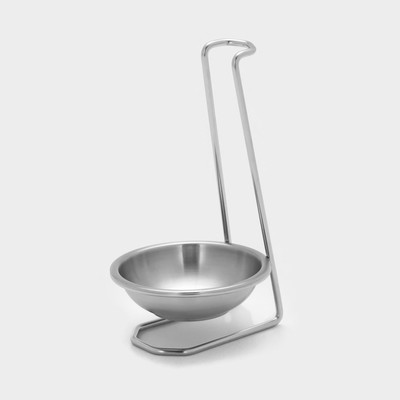 Подставка под половник, 10×18 см, нержавеющая сталь