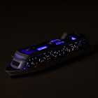 Круизный лайнер металлический, 20 см, световые и звуковые эффекты, инерционная - Фото 5