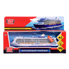 Круизный лайнер металлический, 20 см, световые и звуковые эффекты, инерционная - Фото 6