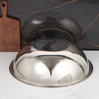 Таз Катунь, 17 л, d=50 см, h=14 см, нержавеющая сталь - Фото 3