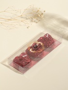 Набор свечей декоративных «Сердце с розой», 3 шт., 5×2.5 см, красный - Фото 4