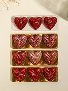 Набор свечей декоративных «Сердце с розой», 3 шт., 5×2.5 см, красный - Фото 5