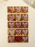 Набор свечей декоративных «Сердце с розой», 3 шт., 5×2.5 см, красный - Фото 6