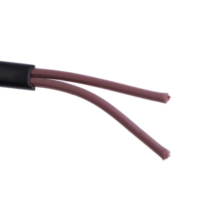 Шнур сетевой с выключателем для бра, 1,5 м, ШВВП 2 х 0.5 мм2, черный - фото 1927493229