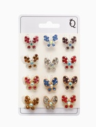 Брошь "Ассорти" бабочек порхающих, цвет МИКС (неделимая фас.12шт, цена за шт) (12 шт) - фото 809169204