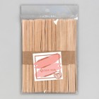 Шпатели для депиляции, деревянные, 14×1 см, 50 шт. - Фото 3