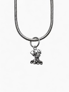 Шарм подвеска «Собака», цвет серебро - Фото 1