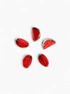 Шарм «Арбузик сочный», зелёно-красный в серебре - Фото 2