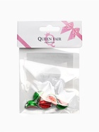 Шарм «Арбузик сочный», зелёно-красный в серебре - Фото 4