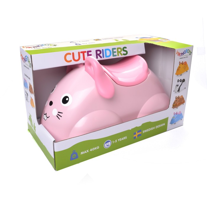 Транспортная игрушка Cute Rider «Кролик» - фото 1907032270
