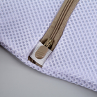 Мешок для стирки белья Доляна, 37,5×26 см, крупная сетка, цвет белый - Фото 3