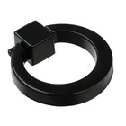 Ручка-кнопка ТУНДРА РК045BL, черная - Фото 2