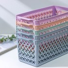 Корзинка пластиковая для хранения «Романо», 30×13,5×12 см, цвет МИКС - Фото 4