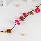 Декор ветка "Роза волнистая" 150 см, микс   (цена за 1 шт) фасовка 5шт (комплект 4 шт) - фото 33663314