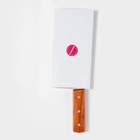 Нож-топорик кухонный Доляна «Изгиб», лезвие 20.5 см - Фото 4