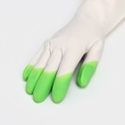 Перчатки хозяйственные Доляна, суперпрочные, размер M, ПВХ, МИКС - Фото 3