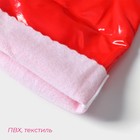 Перчатки хозяйственные резиновые с утеплителем Доляна, размер L, длинные манжеты, 140 гр, цвет красный - фото 8548225