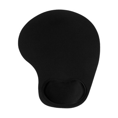 Коврик для мыши LuazON, подушка под руку, чёрный