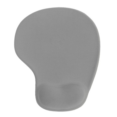 Коврик для мыши LuazON, подушка под руку, серый