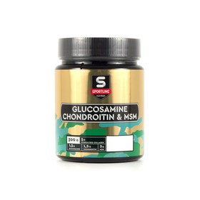

Специальный препарат SportLine Nutrition Glucosamine Chondroitin MSM Powder, Мандарин, спортивное питание, 300 г