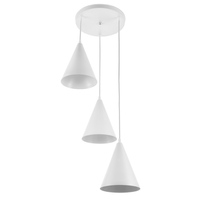 Люстра BayerLux 1342016/3 3хE14 40W белый - Фото 1