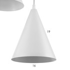 Люстра BayerLux 1342016/3 3хE14 40W белый - Фото 5