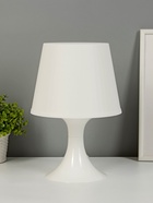 Лампа настольная RISALUX 1340001, E14, 15 Вт, белая, 19.5×28 см - Фото 3