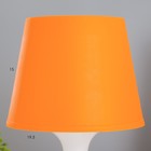 Настольная лампа 1340004 1хE14 15W оранж d=19,5 высота 28см RISALUX - Фото 3