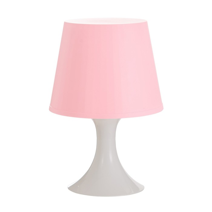 Настольная лампа 1340008 1хE14 15W розовый d=19,5 высота 28см RISALUX - фото 1887898913