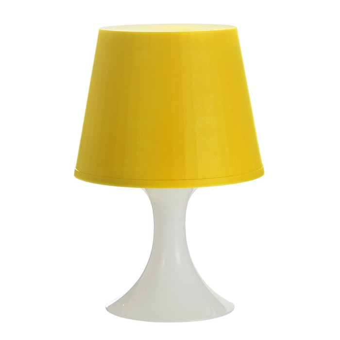 Настольная лампа 1340009 1хE14 15W желтый d=19,5 высота 28см RISALUX - фото 1907032508