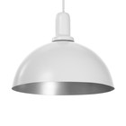 Люстра BayerLux «1342513/1BK», 1хE27 40W, белый/серебро - Фото 5