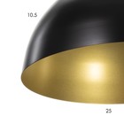 Люстра BayerLux «1342513/1WT», 1хE27 40W, черный/бронза - Фото 5