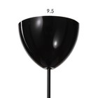 Люстра BayerLux «1342513/1WT», 1хE27 40W, черный/бронза - Фото 6