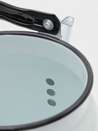 Чайник «Цветы синие», 3.5 л, эмалированная сталь, белый - Фото 8