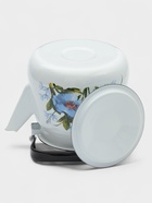 Чайник «Цветы синие», 3.5 л, эмалированная сталь, белый - Фото 9