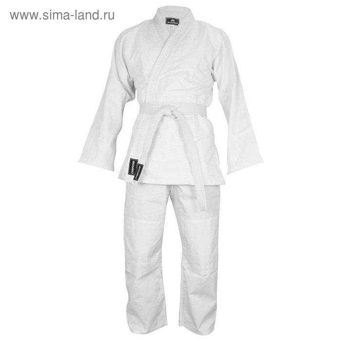 Кимоно для дзюдо BoyBo 425 г/м, рост 150, цвет белый - Фото 1