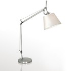 Настольная лампа Phantom, 1x60Вт E27, цвет серебро - фото 299564334