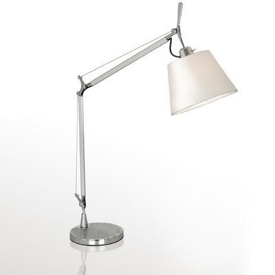 Настольная лампа Phantom, 1x60Вт E27, цвет серебро
