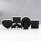 Фоторамка на 4 фото "Белые розы" 41x16 см (6x6, 8x5, 10x9, 10x15 см) - Фото 3