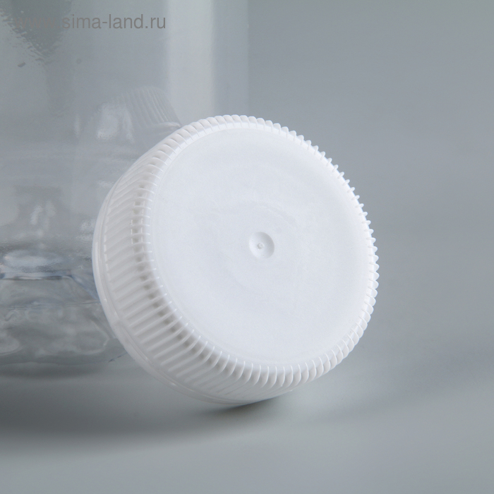 Крышка одноразовая к бутылкам молочным 38 мм на: 0,3 л; 0,5 л; 1 л, цвет белый - Фото 1