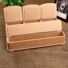 Шкатулка для декора из МДФ 26,5х14,5х6,5 см - фото 24532143