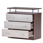 Комод Джокер, 800х450х790, Ясень шимо темный/Светлый - фото 24606597