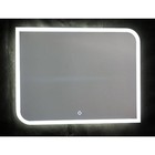 Зеркало Fantasy LED 800х600 с часами  ЗЛП171 - фото 300467256