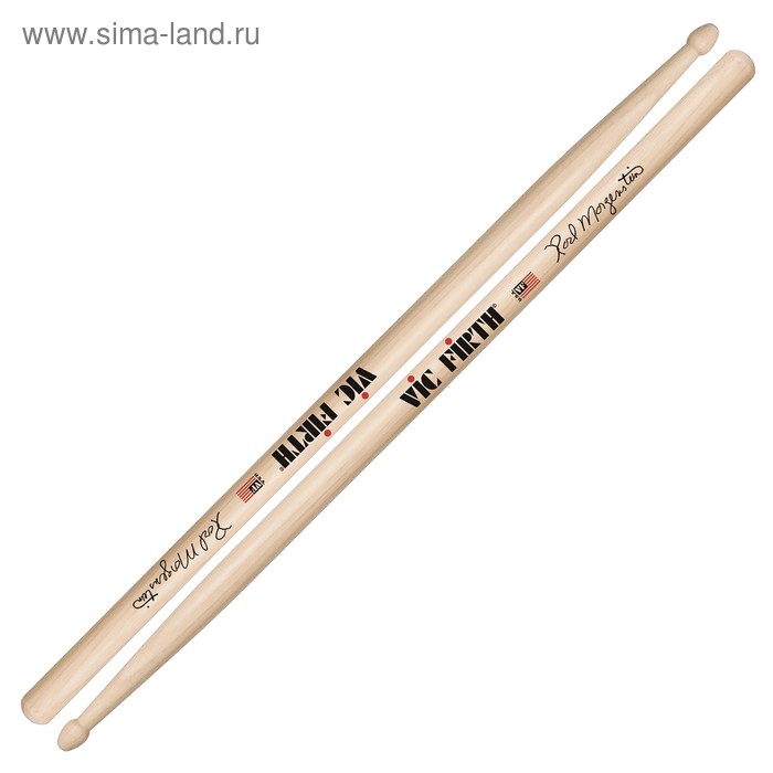 Барабанные палочки VIC FIRTH SRM (Rod Morgenstein) - деревянный наконечник - Фото 1