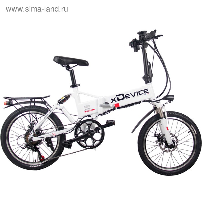 Электровелосипед xBicycle 20, 350W, белый - Фото 1